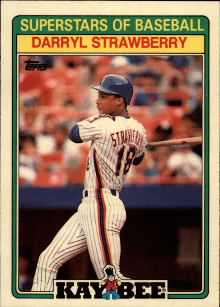 1988 Kay-Bee Baseball Cards    029      Darryl Strawberry